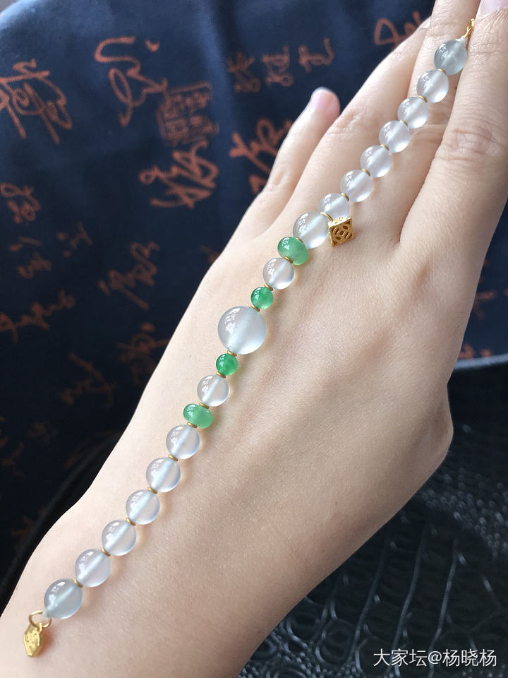 古法金+编绳_翡翠编绳