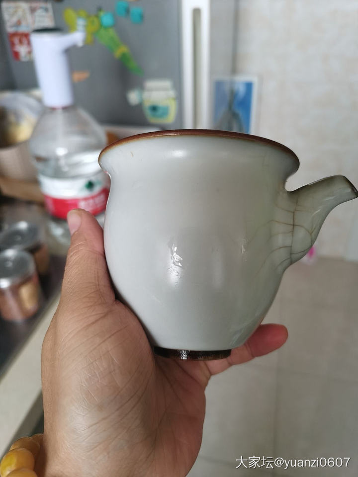 汝窑开片_陶瓷
