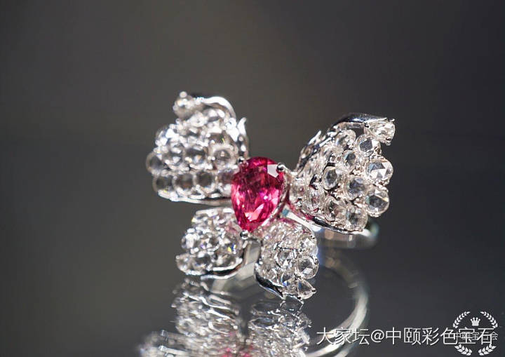 ##中颐天然红碧玺戒指吊坠两用款##  0.99ct_戒指碧玺彩色宝石