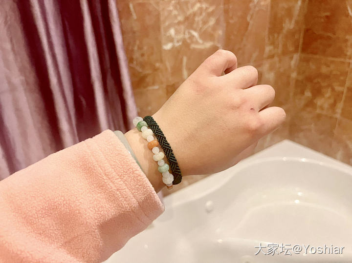 斜卷结初尝试 之。最后复习篇，土黄色～_编绳