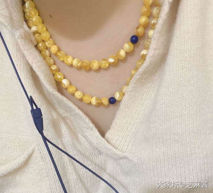 一串两用_珠串琥珀蜜蜡