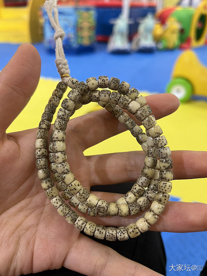 全职妈妈后文玩给的治愈_金菩提子松石