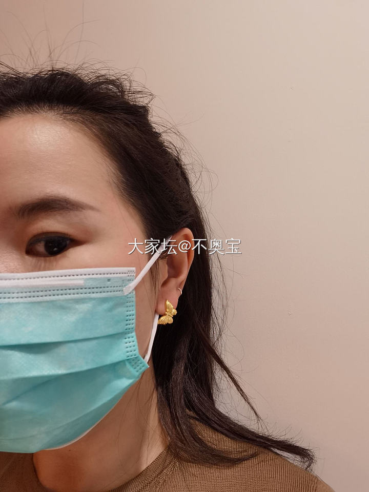 大耳垂不配？_耳环金