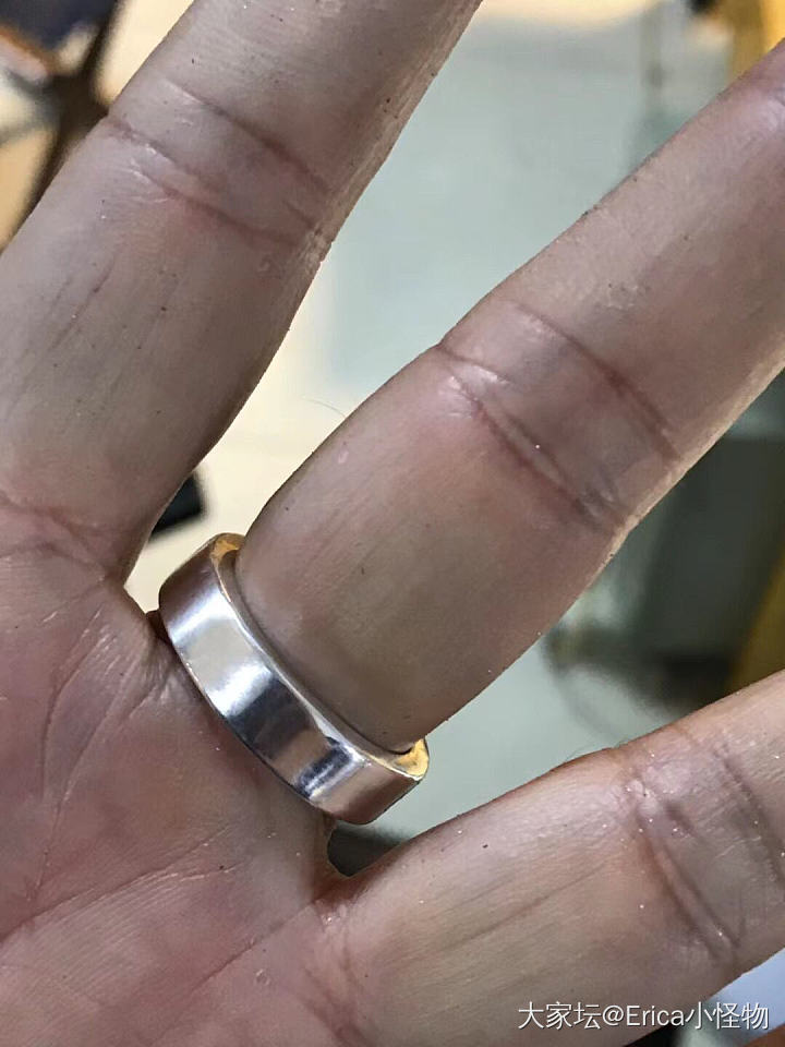 999纯银六字箴言戒指_金工银
