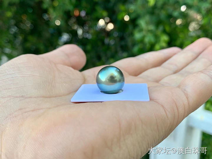 简称超级的孔雀蓝_海水珍珠