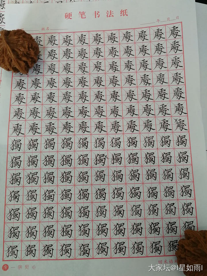 2021习字