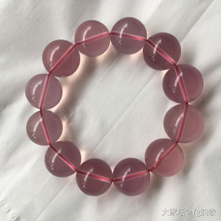 粉晶手链_水晶