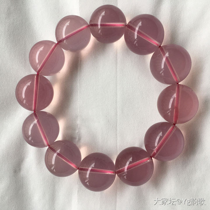 粉晶手链_水晶