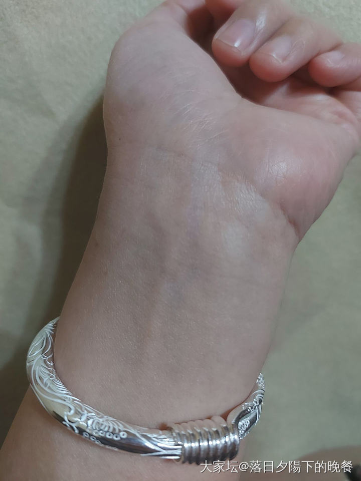 老花推……_商户手镯银