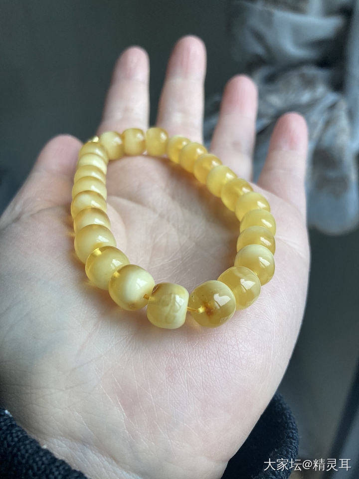 小白求问这个蜜蜡怎么样_珠串琥珀蜜蜡