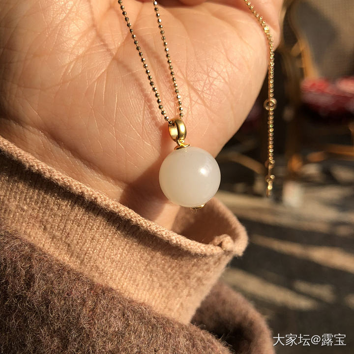 一颗小肥珠_和田玉