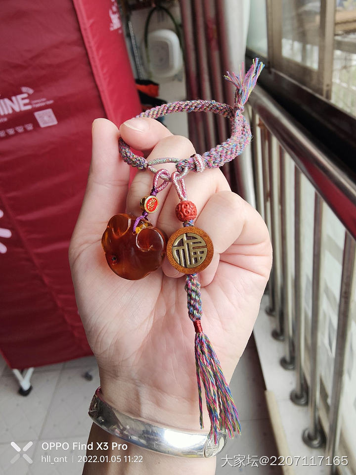 第三条手绳完工_编绳