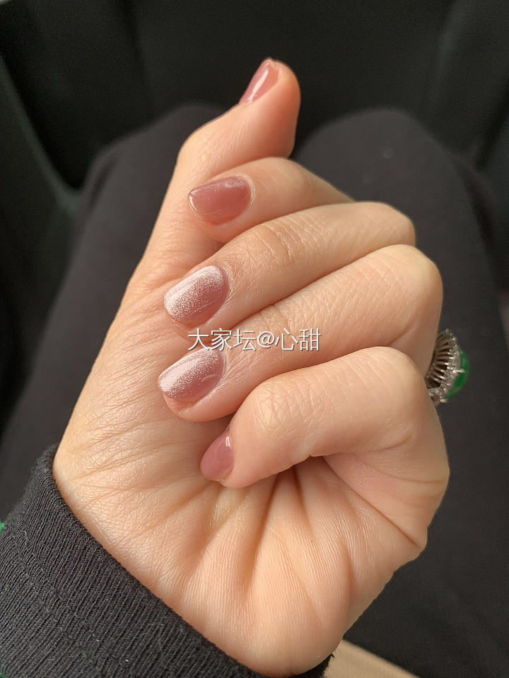 好久不戴翡翠绿蛋戒指_戒指翡翠