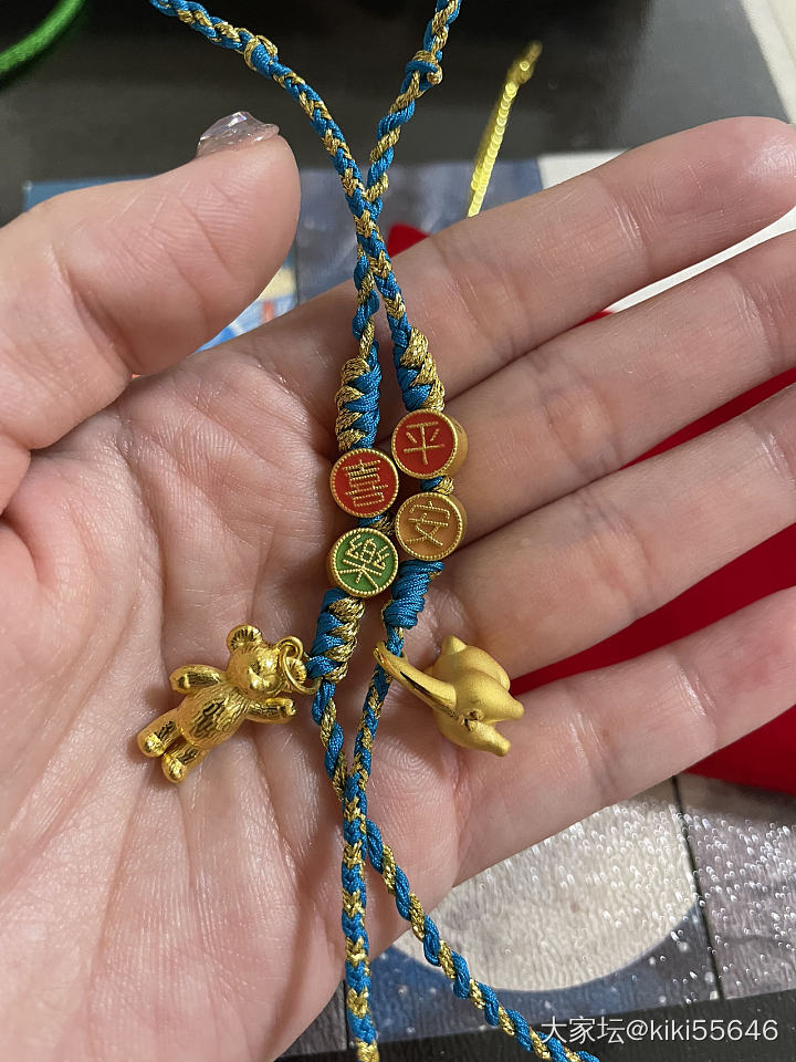 啊，校长家的小吊坠真可爱！_编绳金