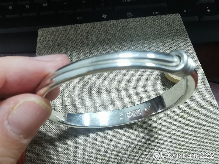 张宝源 莲花关镯  宝子们一起来秀秀吧😋_匠人银