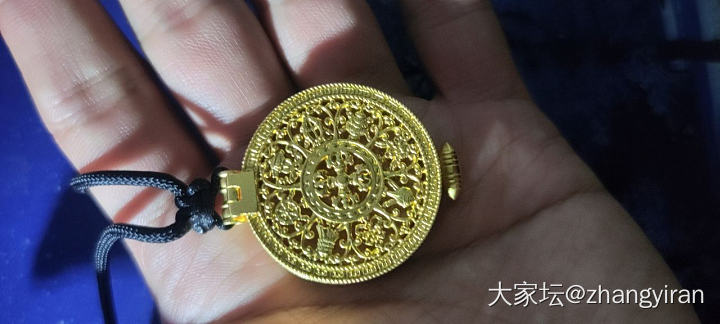 今日之收获——嘎乌盒_金工颈饰金