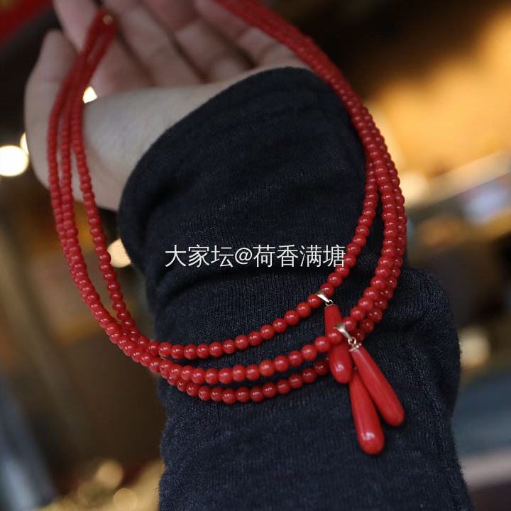 朋友圈看到的沙丁，集美们给帮忙掌掌眼_珊瑚有机宝石