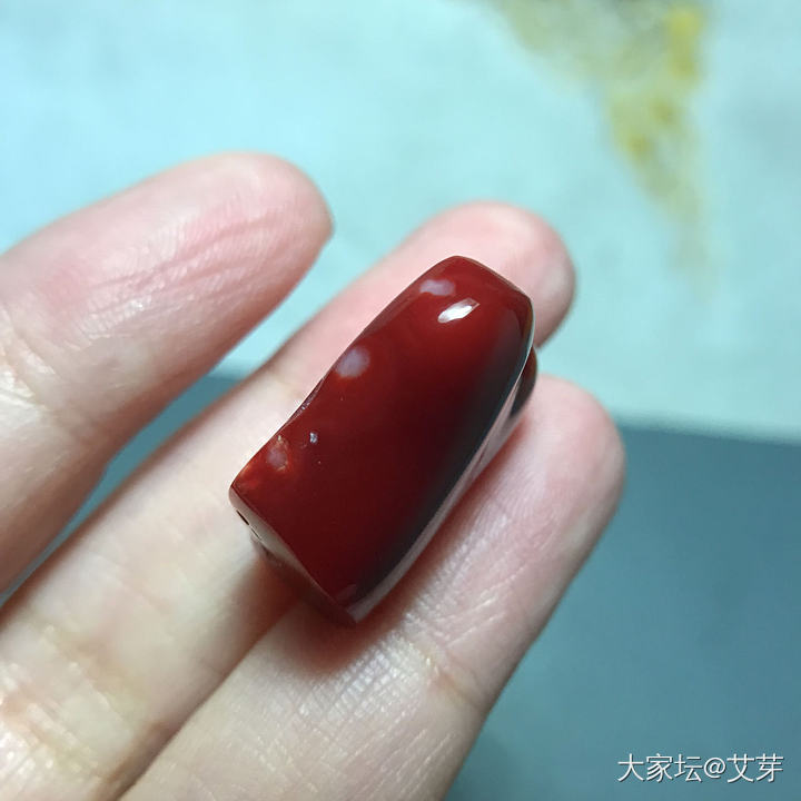 精品6克随形黑牛X有机宝石零利清_珊瑚