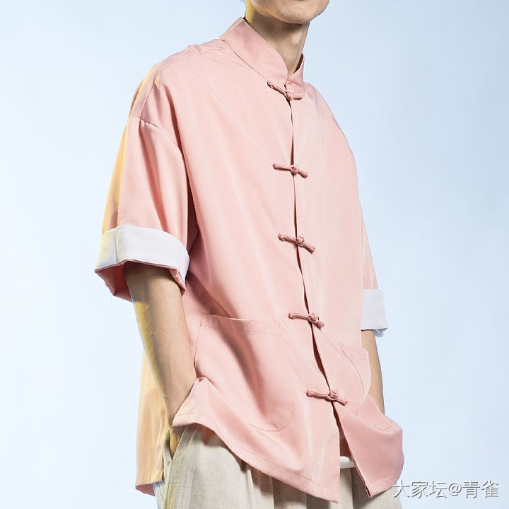 胖子想穿中式衣服_穿搭