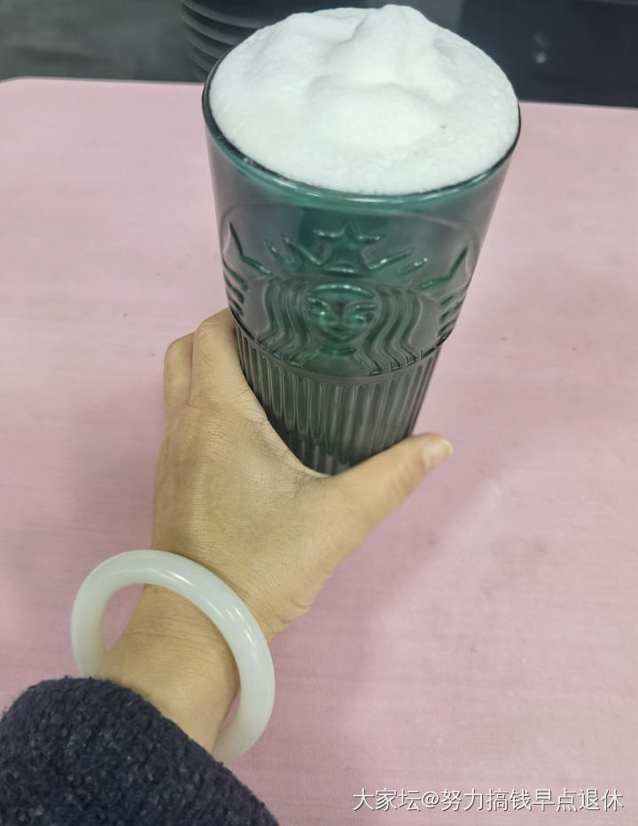 今日份小确幸，奶泡机自制咖啡☕️_饮品