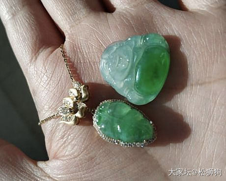 听说镶嵌钻石💎要涨价了，吓得我赶紧把小可爱送去穿衣服_求款式翡翠