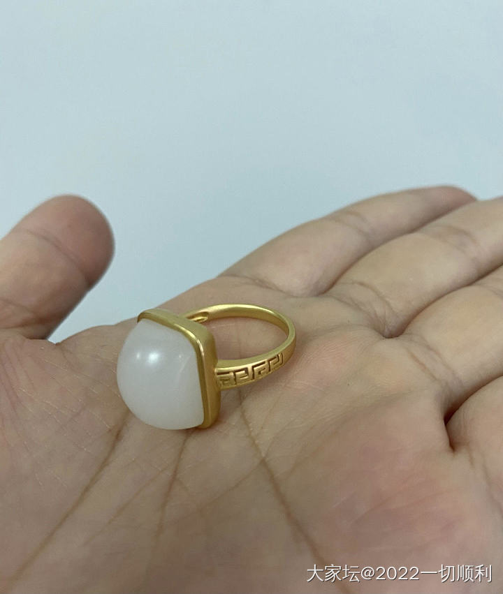 快来晒和田蛋面戒指_求款式和田玉