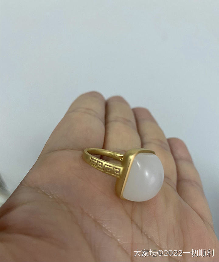 快来晒和田蛋面戒指_求款式和田玉