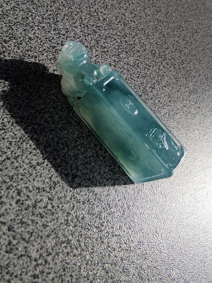 入了个翡翠印章求个镶嵌款式_求款式翡翠