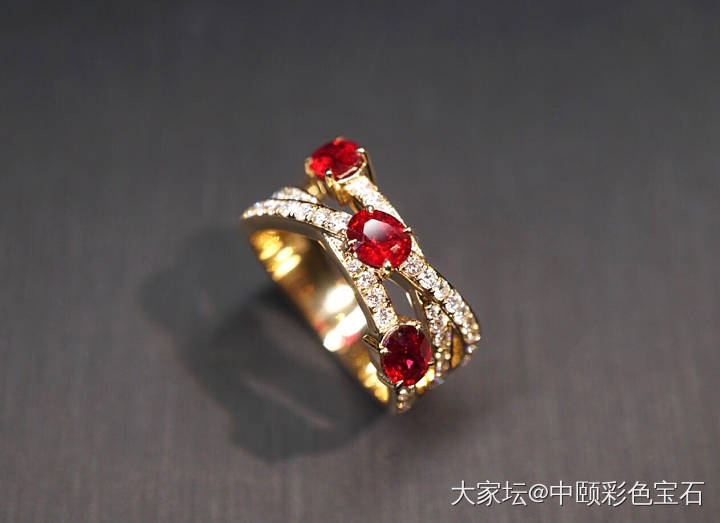 ##中颐天然红宝石戒指##  1.3ct_戒指红宝石名贵宝石