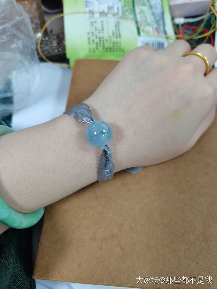 翡翠珠砸～_手工diy