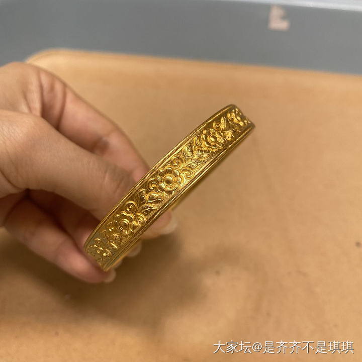 这款为什么在坛里很少看到呢_福利社手镯金