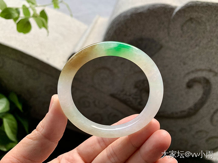 五艳六色翡翠镯子_翡翠