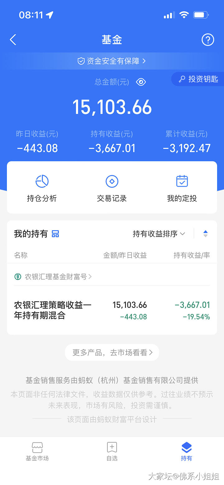 后悔买基金！_理财