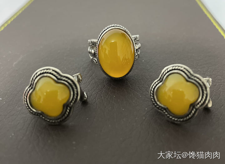 蜜蜡和银子_搭配蜜蜡银