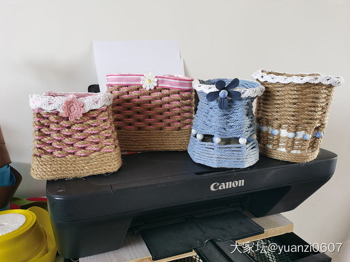 本来想做得春意盎然_手工diy