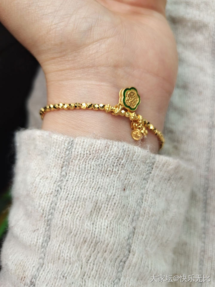 都来晒晒今天的左手～_银金