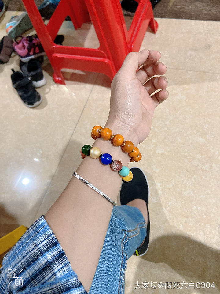 又到周五了～友友们今天带了什么_和田玉琥珀蜜蜡