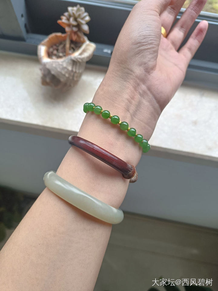 又到周五了～友友们今天带了什么_和田玉琥珀蜜蜡
