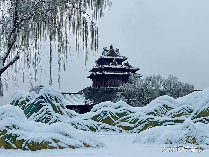 趁着有雪去故宫看了看，珍宝馆还是那么厉害～_博物馆