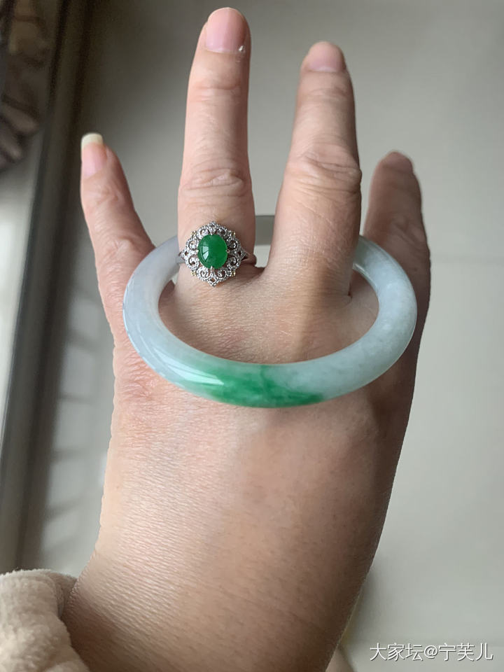 扩圈归来_工艺手镯翡翠