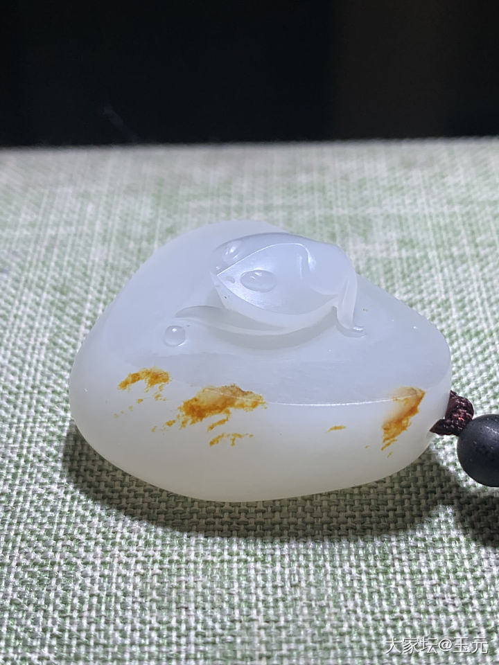 顾红老师作品～～招财金蟾_匠人和田玉