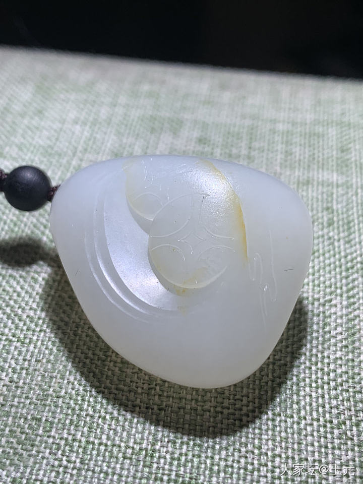 顾红老师作品～～招财金蟾_匠人和田玉
