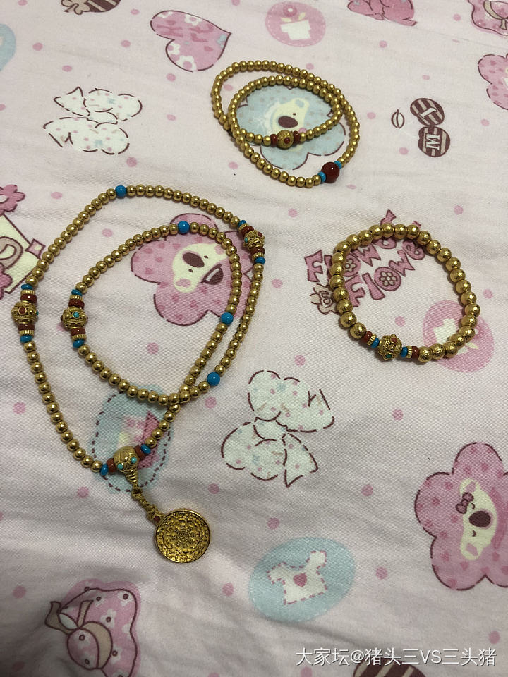 找了三个店的柜姐都不会穿三通_串珠金