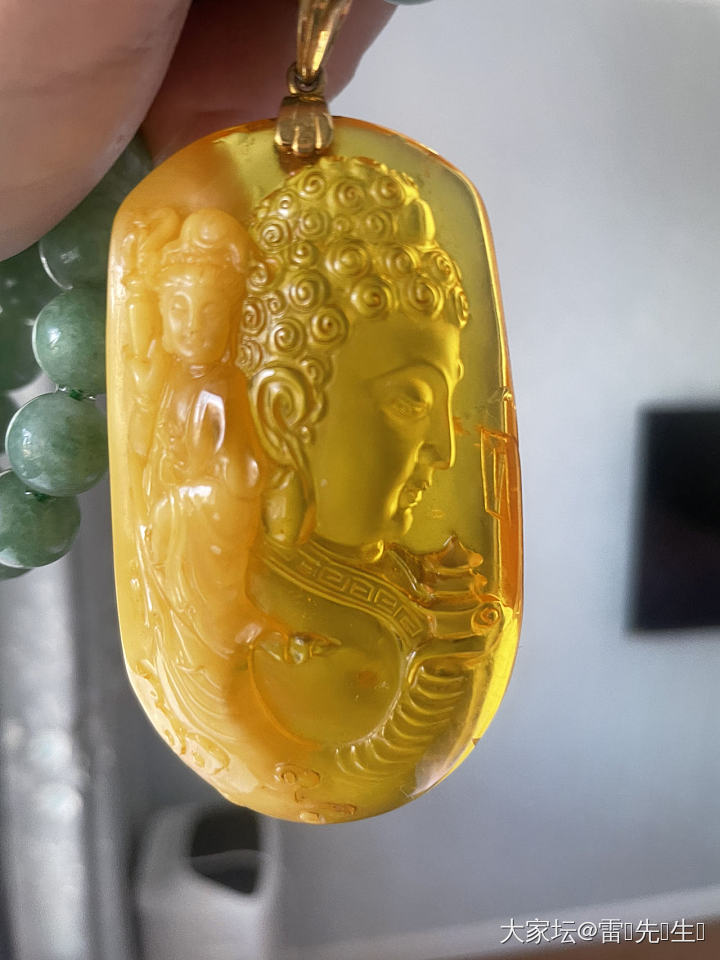 自己的蜜蜡观音_蜜蜡