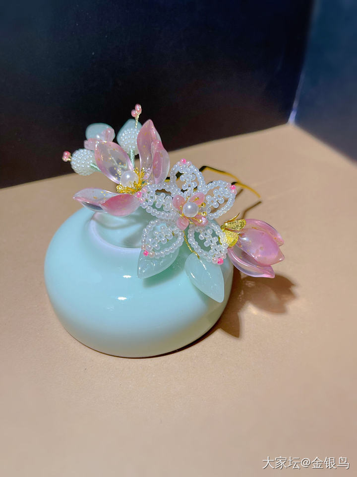 求夸！新入坑簪娘处女作～_手工diy