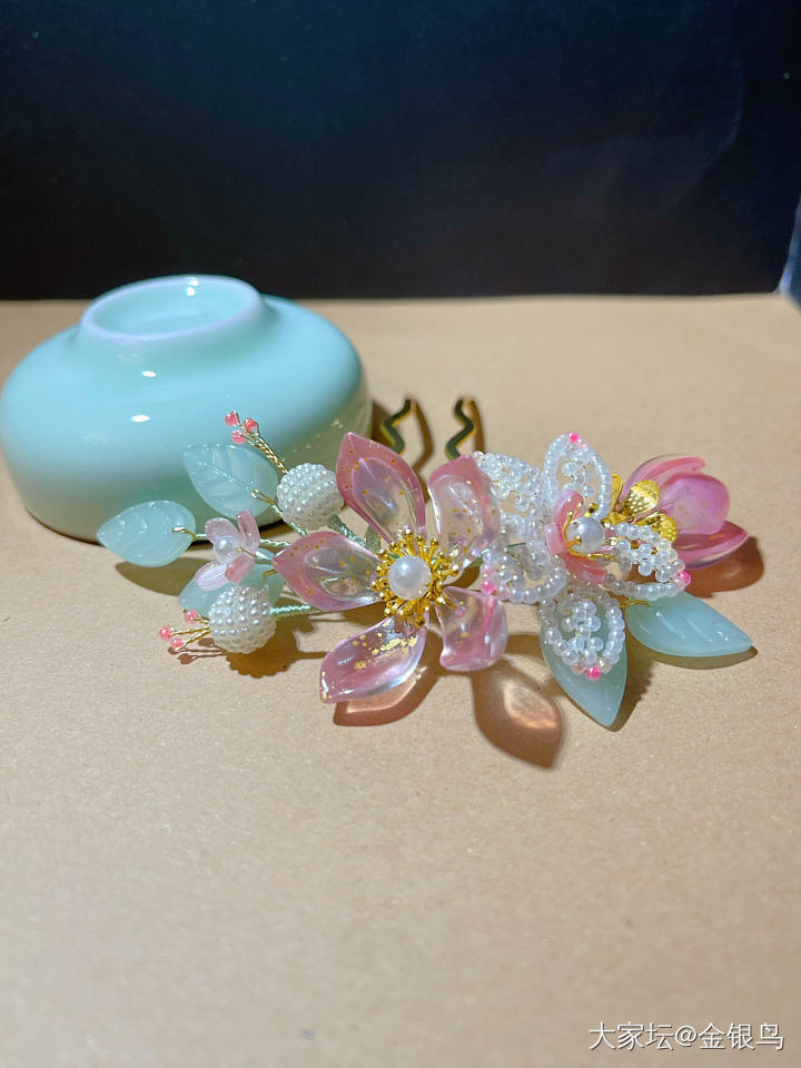 求夸！新入坑簪娘处女作～_手工diy
