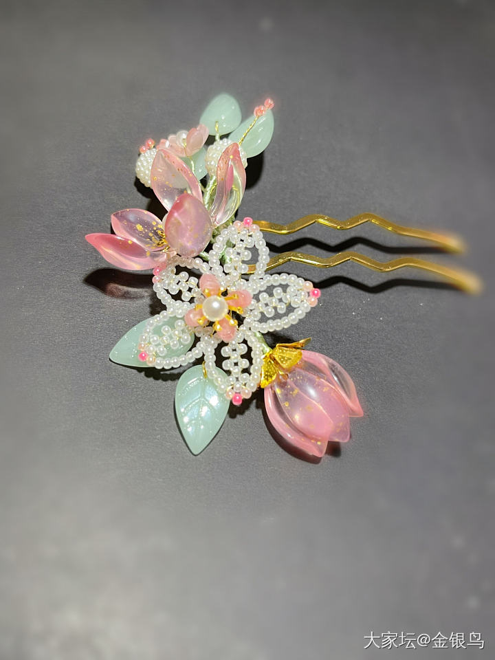 求夸！新入坑簪娘处女作～_手工diy