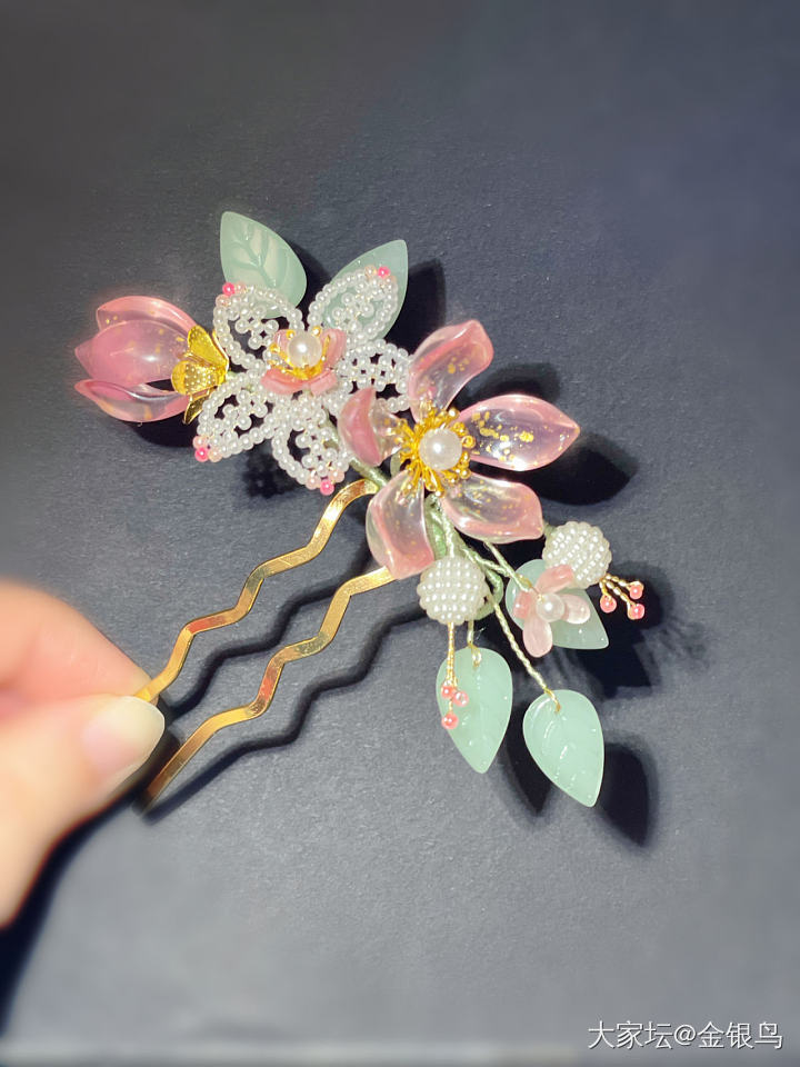 求夸！新入坑簪娘处女作～_手工diy