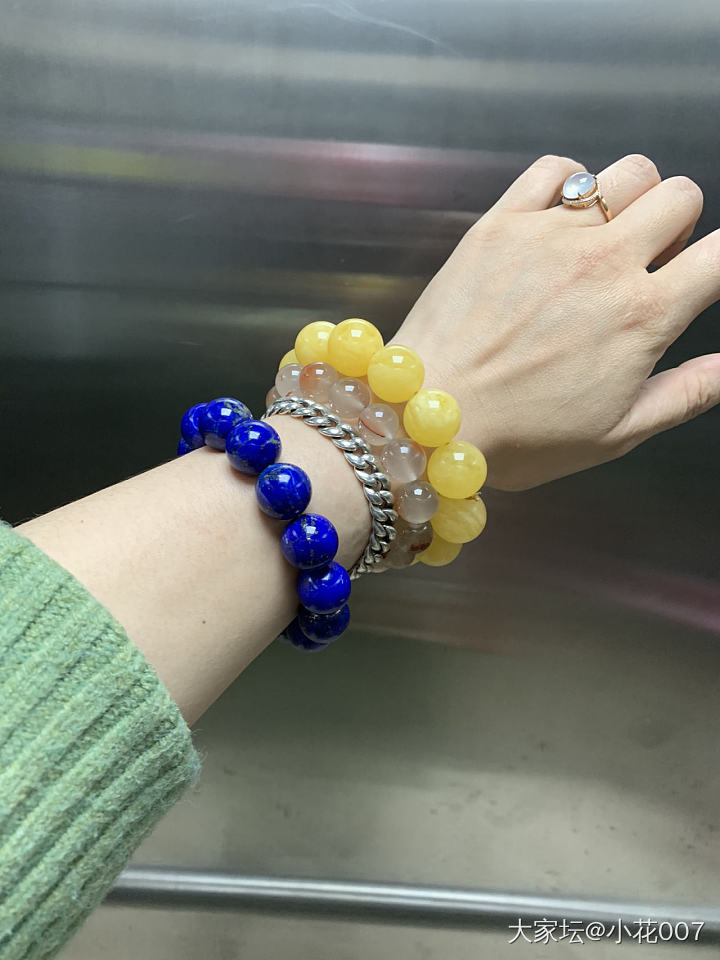 青金石➕蜜蜡_青金石琥珀蜜蜡