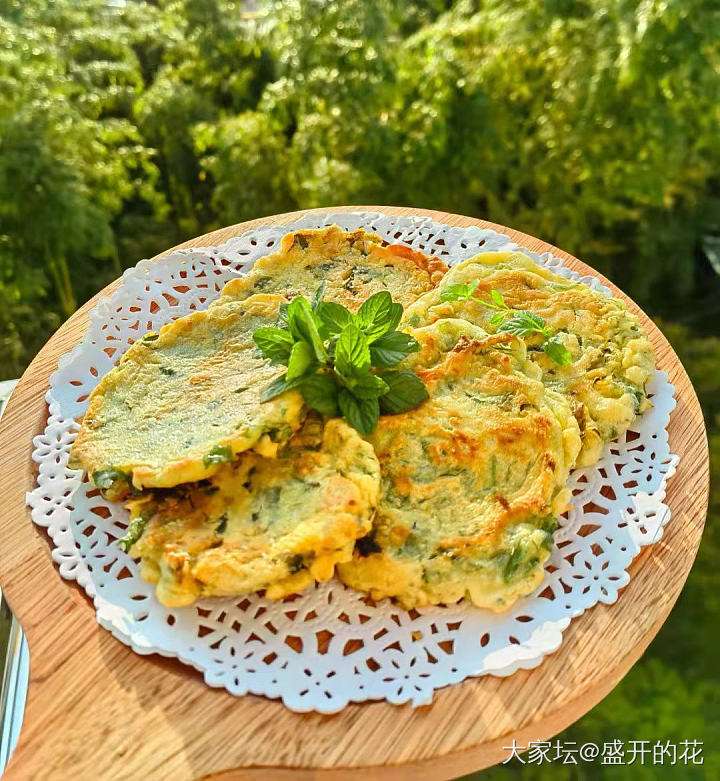 开启新世界，自主研发披萨饼，薄荷饼！_厨艺美食